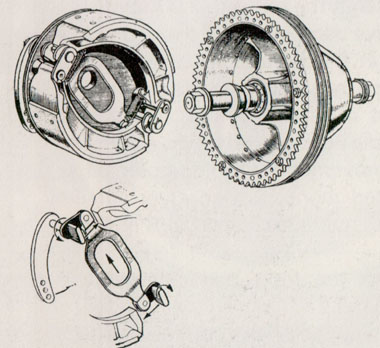 1948 Works TLS Rear Brake Upgrade